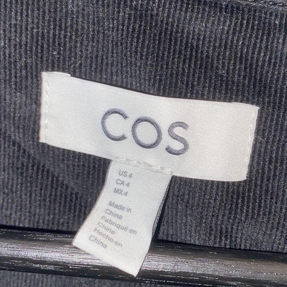 Cos Size 4 - Cos Shirts | Cos Organic Cotton Corduroy Overshirt in Blue - Picture 2 of 4